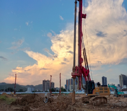 廣東韶關(guān)曲江施工現(xiàn)場(chǎng)